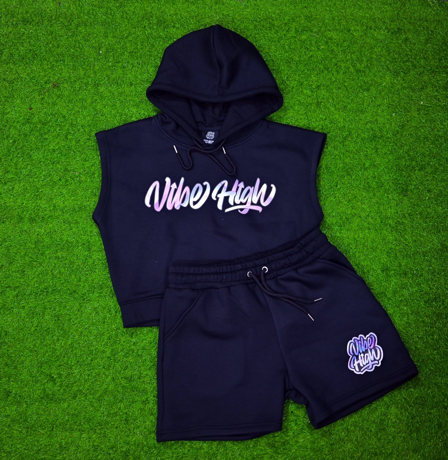 Hooded Short Set