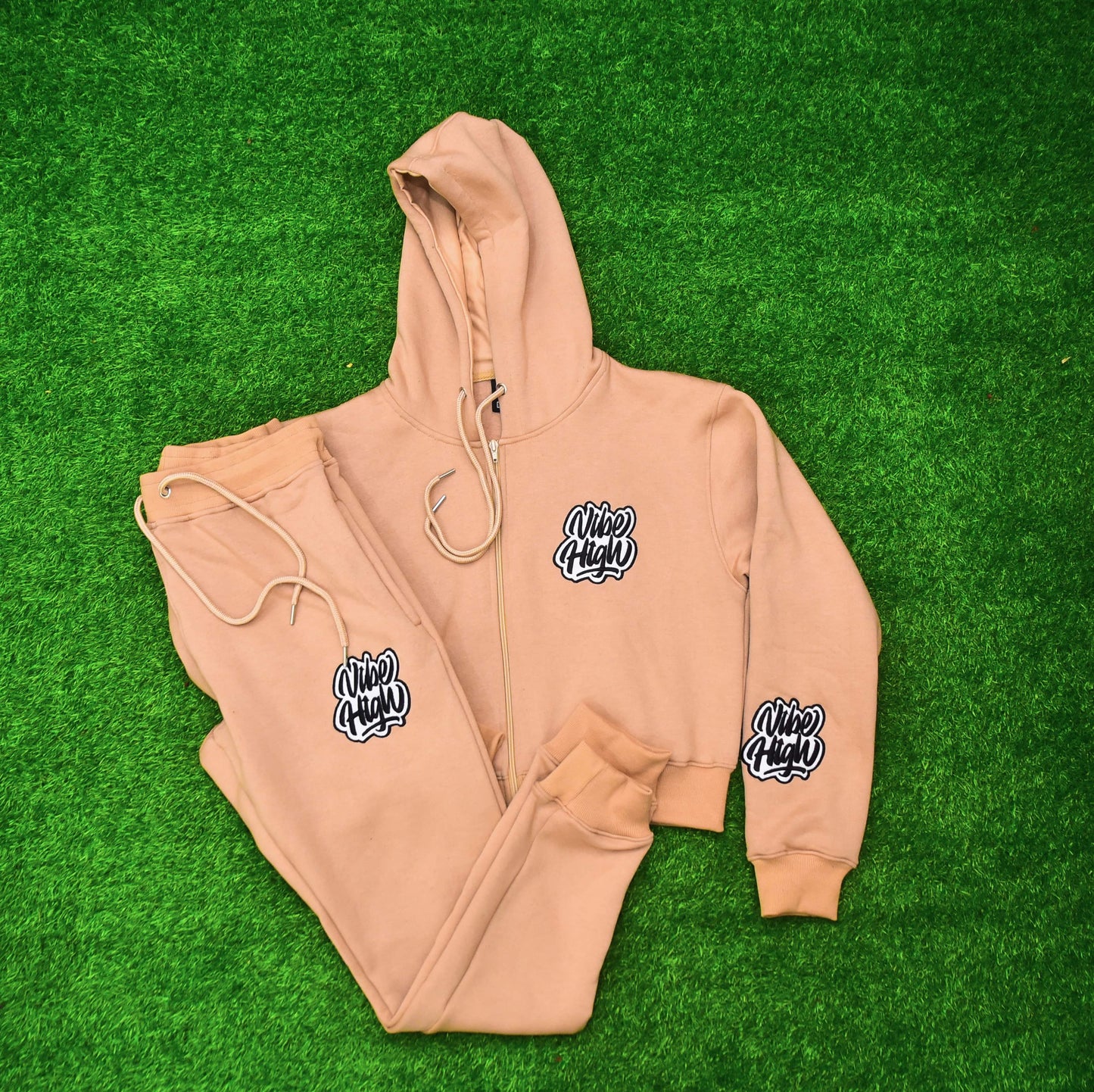 Logo Sweatsuit with Embroidered Logo