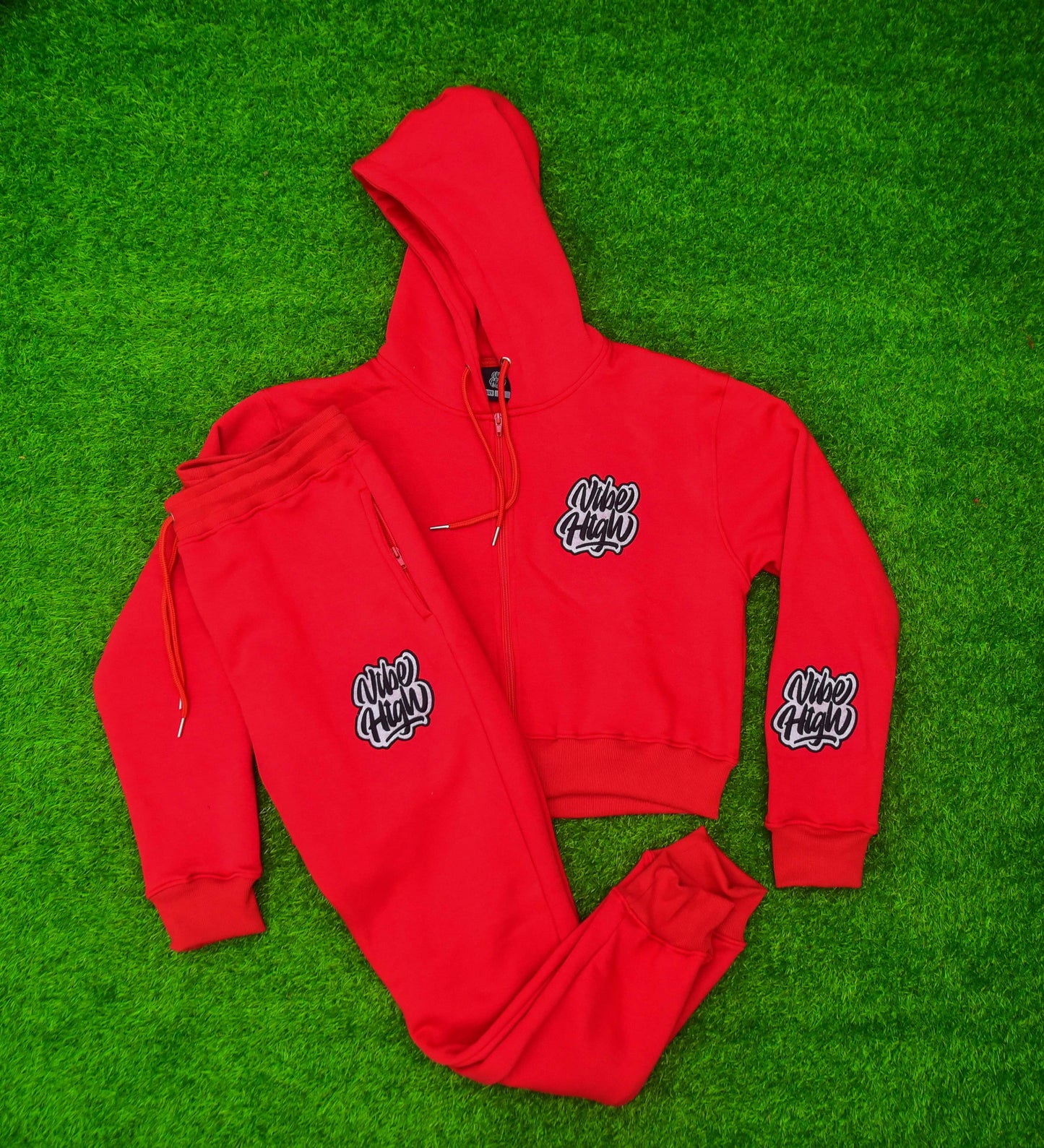 Logo Sweatsuit with Embroidered Logo