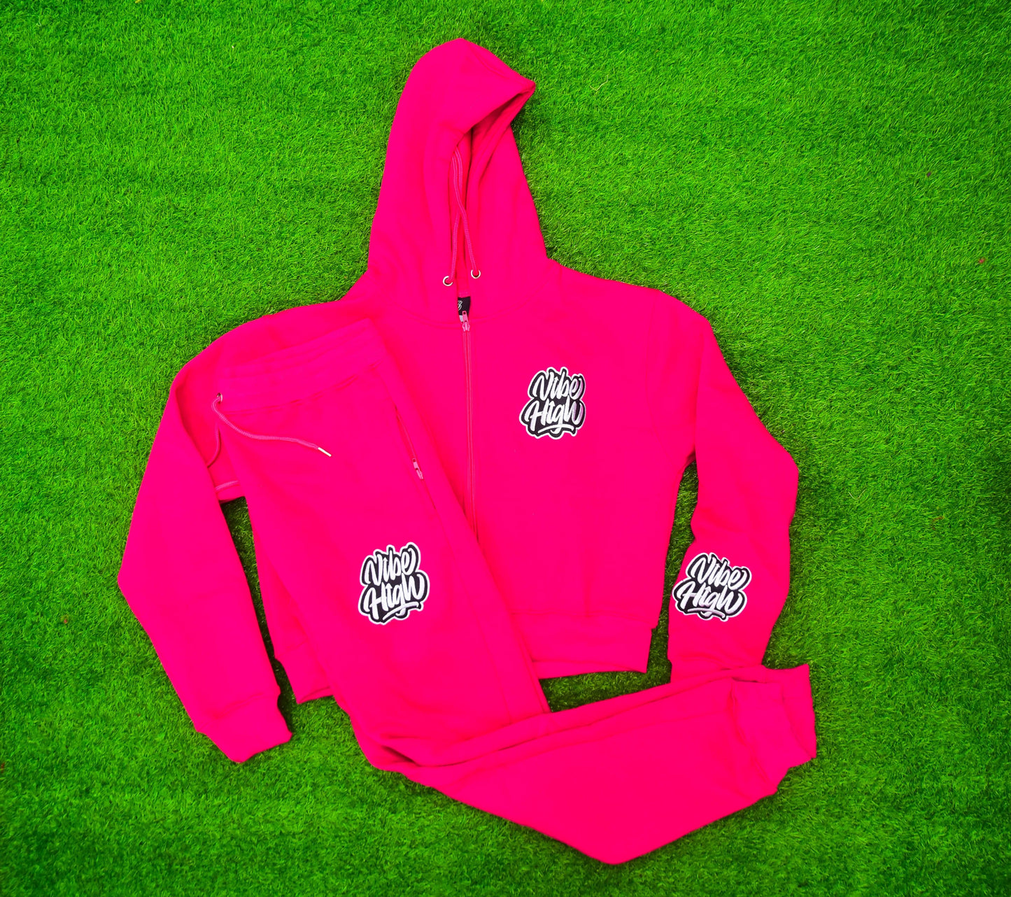 Logo Sweatsuit with Embroidered Logo